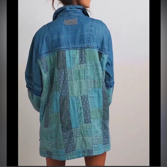 We The Free Heritage Quilted Shirt Jacket MWT - Picture 3 of 10